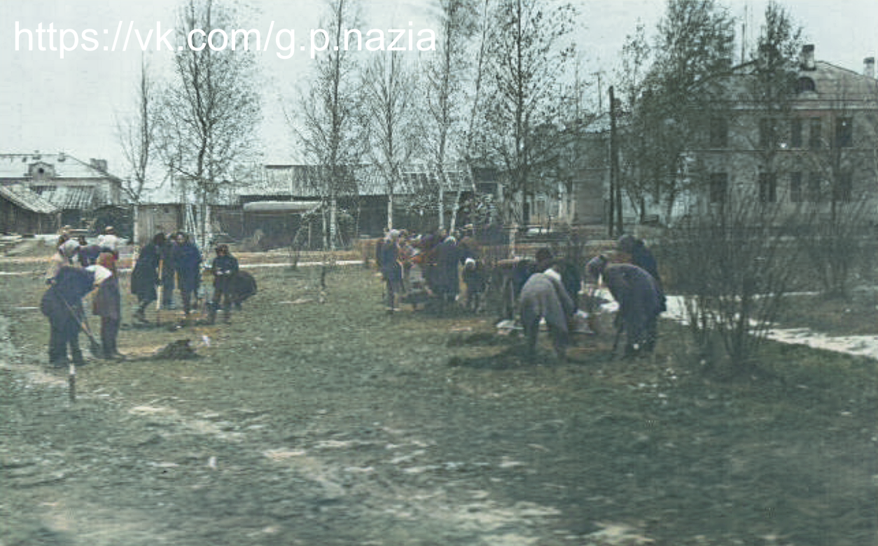 1968 г. Субботник в г. п.Назия. История Назиевского городского поселения