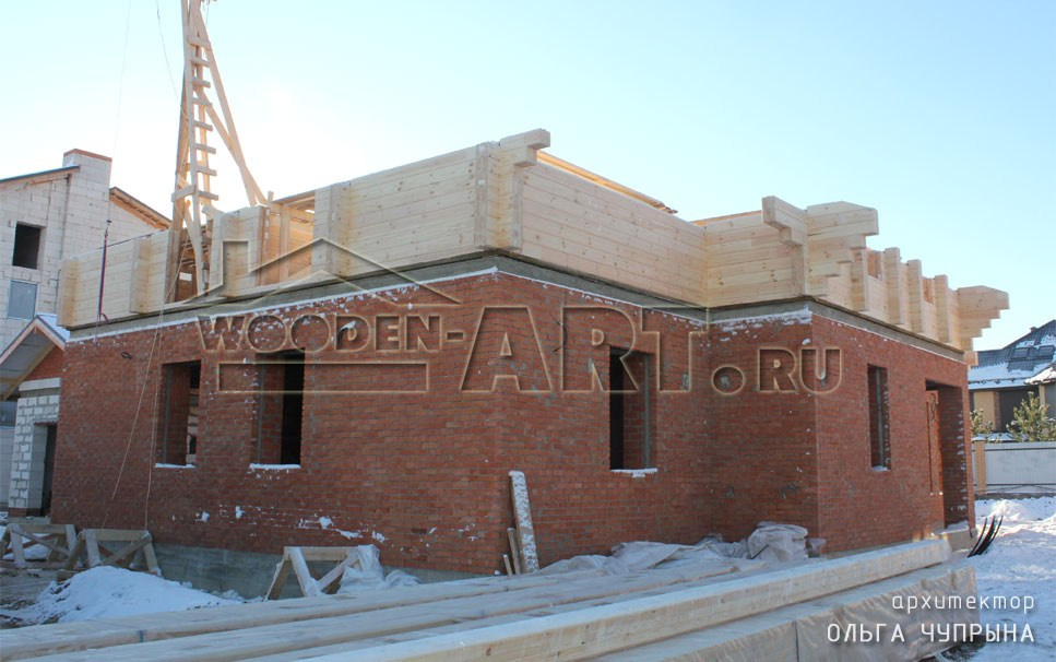 «Каменка» 366 кв. м. Проекты деревянных домов