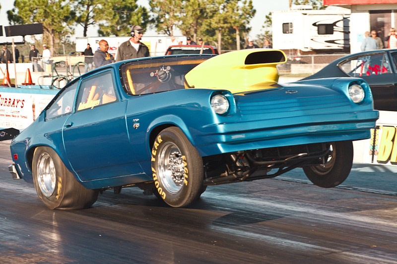 DrugRacing на автомобилях выпущенных до 1975 г. США, Флорида, 2010. Фотограф Василий Буланов