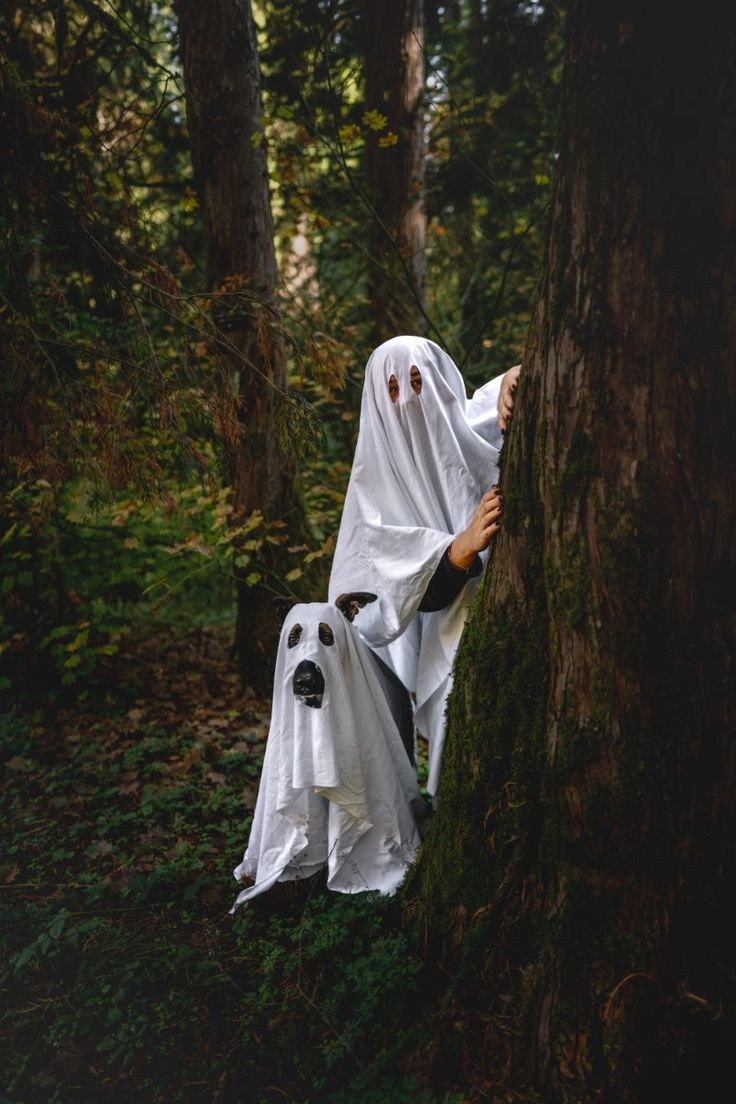 Съемка в образе призрака. Портретный фотограф из Москвы Комбар Елизавета