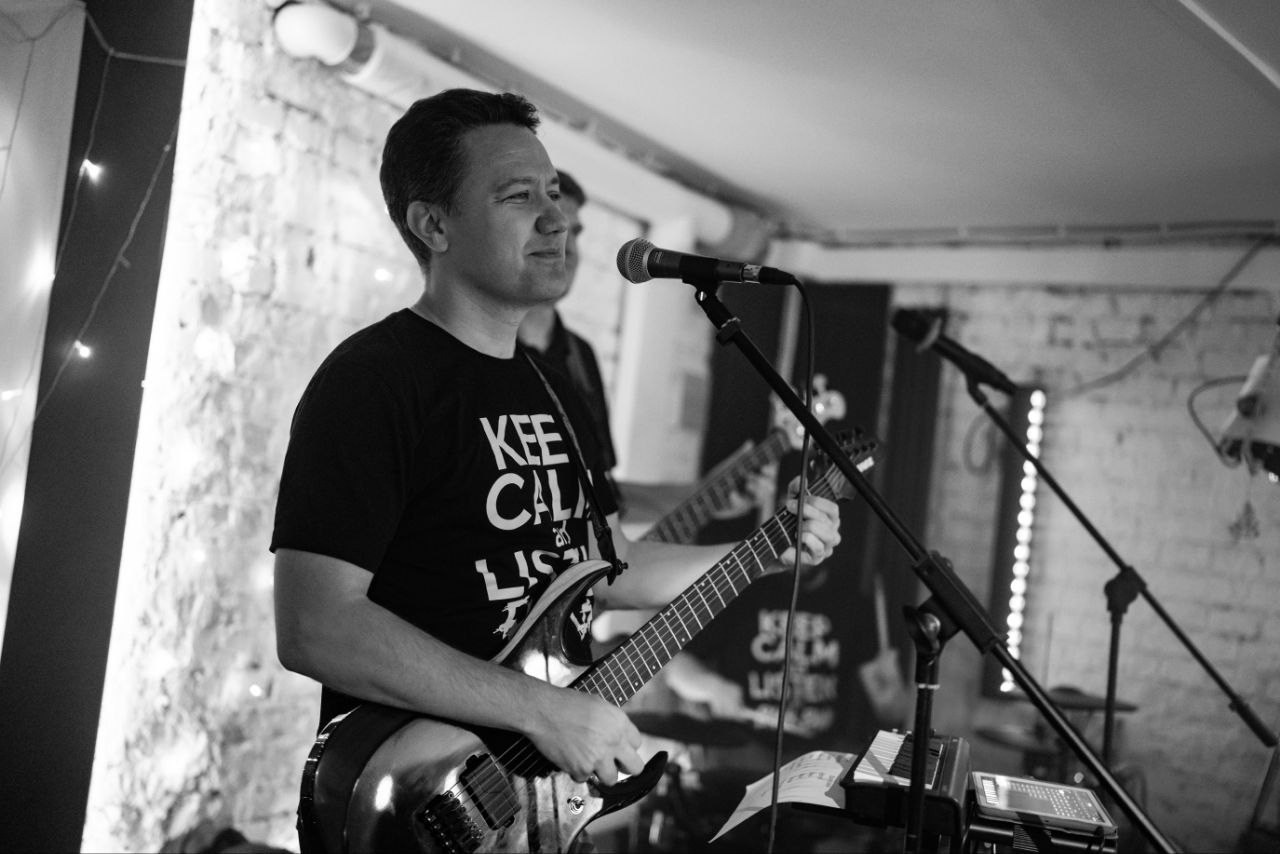 Фото. Московская кавер-группа BankBand