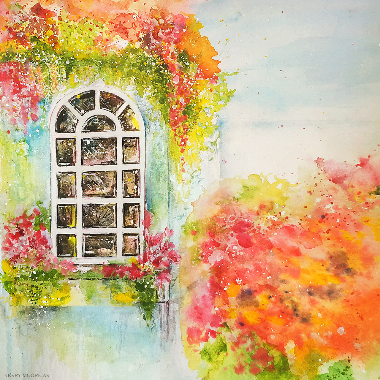 Акварельные иллюстрации и открытки художницы Kerry Moore. Фотограф и художник Kerry Moore