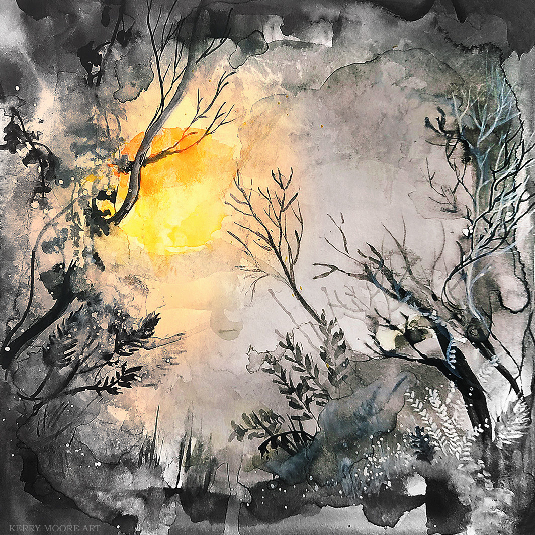 Акварельные иллюстрации и открытки художницы Kerry Moore. Фотограф и художник Kerry Moore