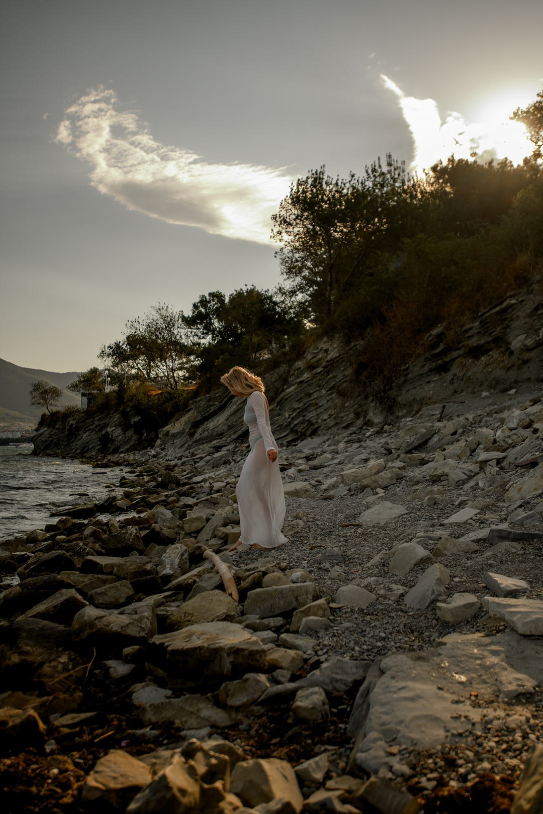 Индивидуальная фотосессия Анастасия на пляже Метрополь — фотограф Жанна Шестопалова