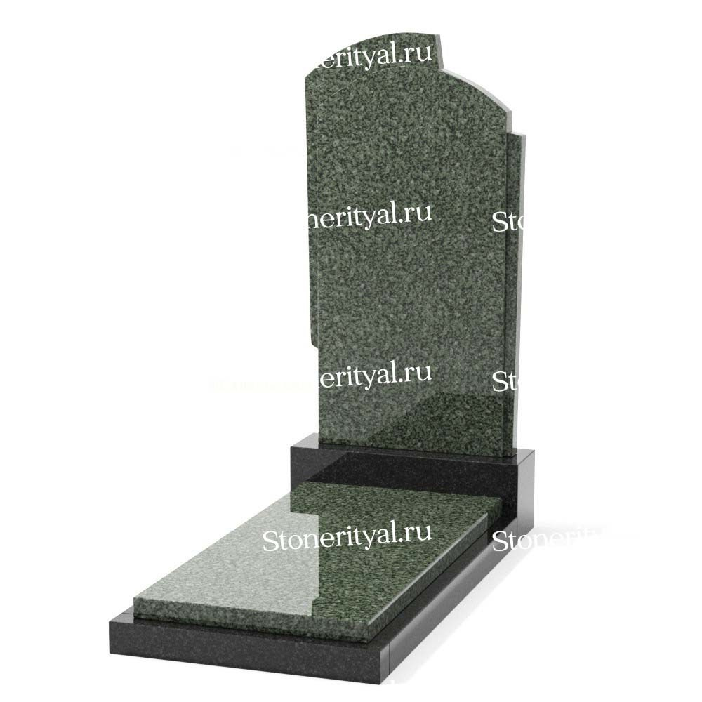 Комбинированные памятники на одного. Изготовление и установка памятников в Москве и МО