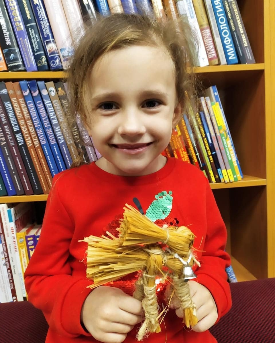 Лошадка из соломы: ожившая народная сказка в руках наших детей ✨🐎