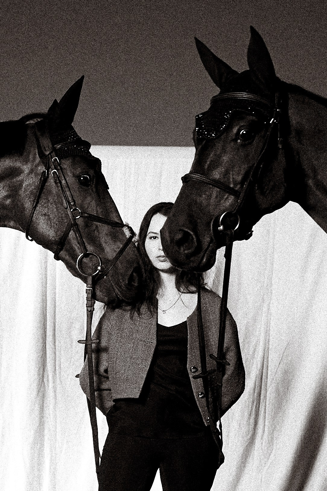 Алиса Олейник, Фардон и Кончелла. Эквицентр Северный. Фотосессии с лошадьми в Москве, Новосибирске