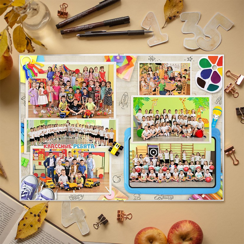 Выпускная книга «Наш выпуск». Выпускные альбомы для детских садов и школ в Норильске