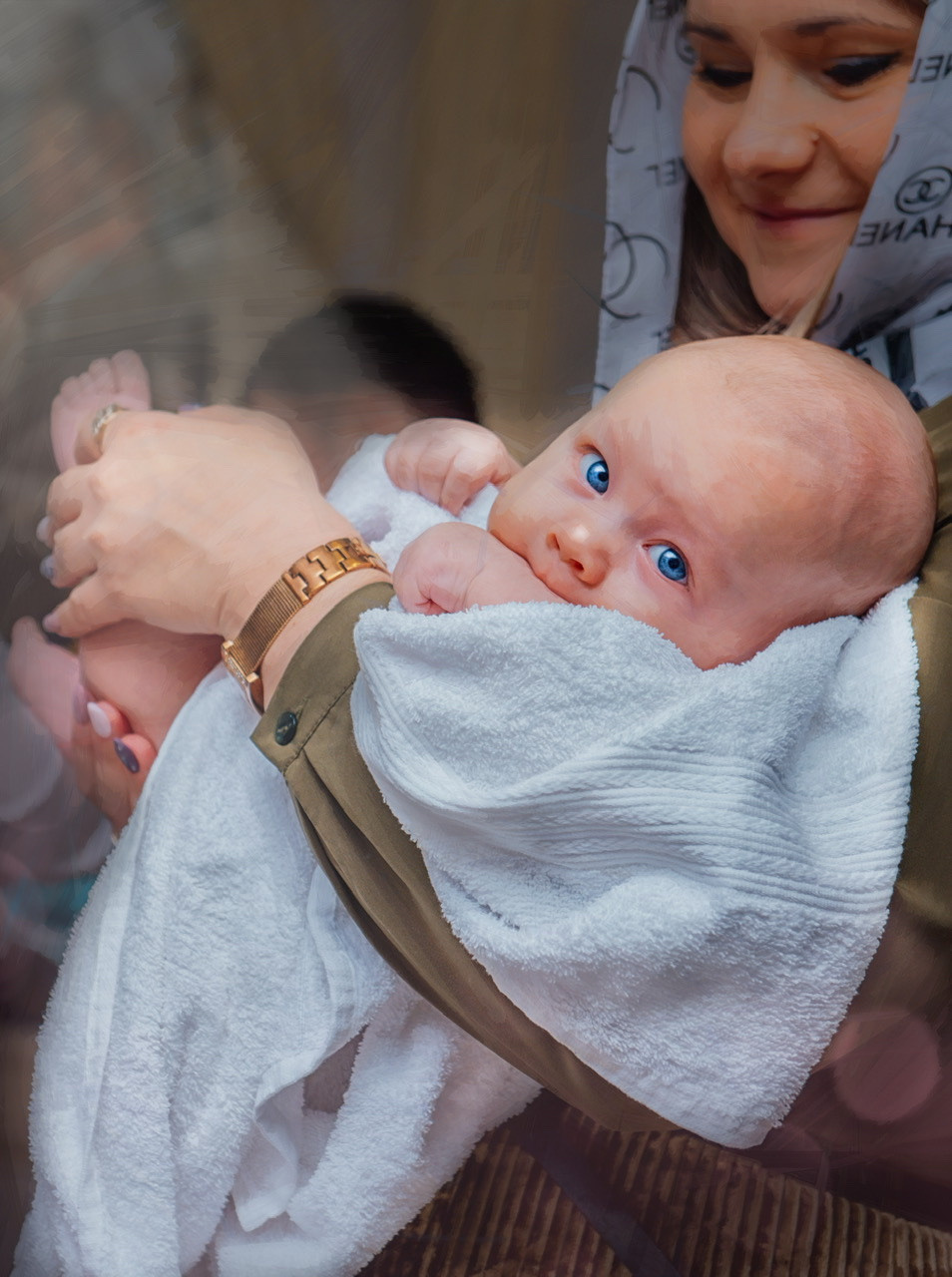 Таинство крещения. Фотограф Пенза Михаил Реховский