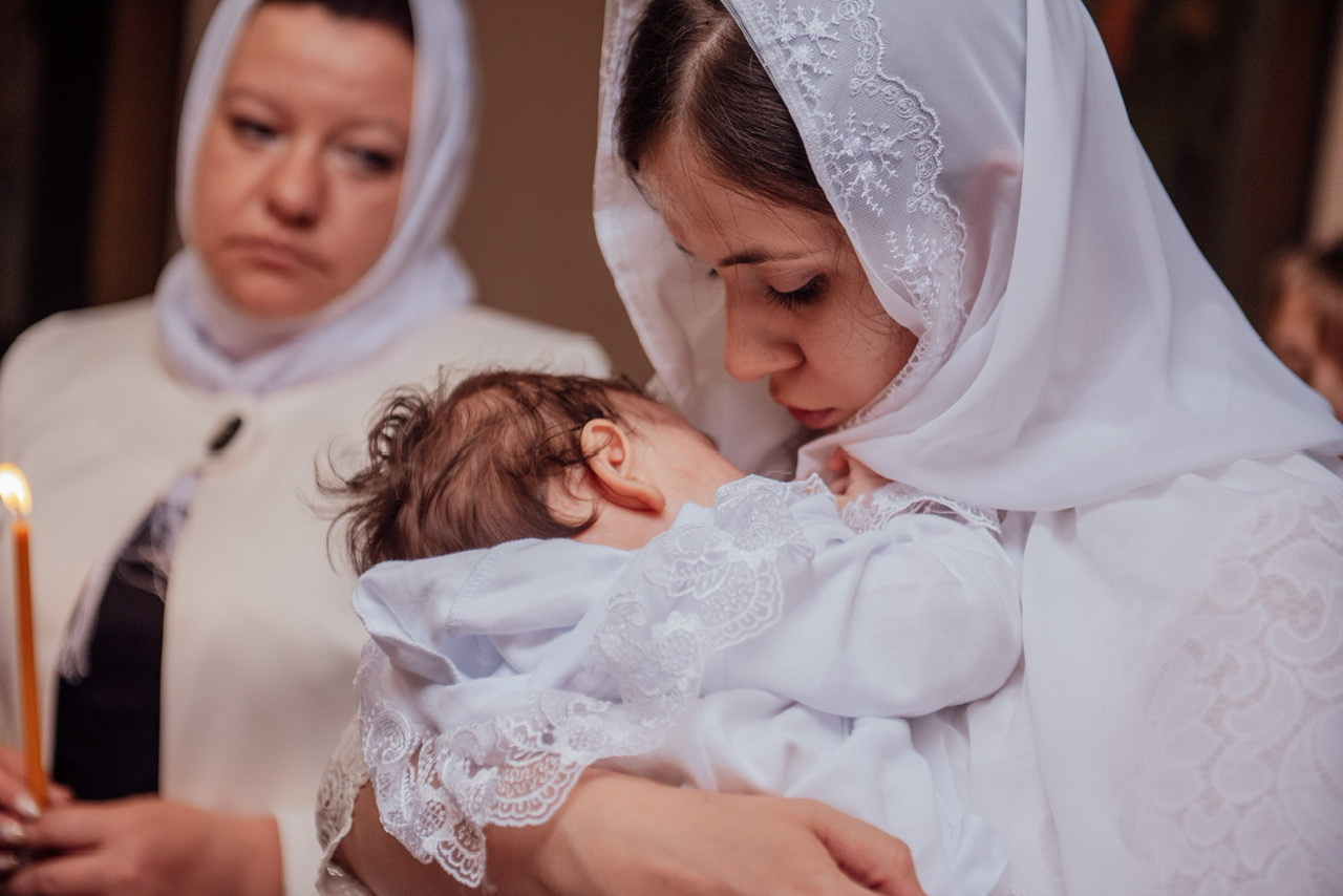 Таинство крещения. Фотограф Пенза Михаил Реховский