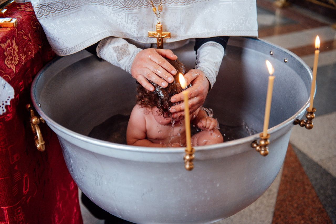 Таинство крещения. Фотограф Пенза Михаил Реховский