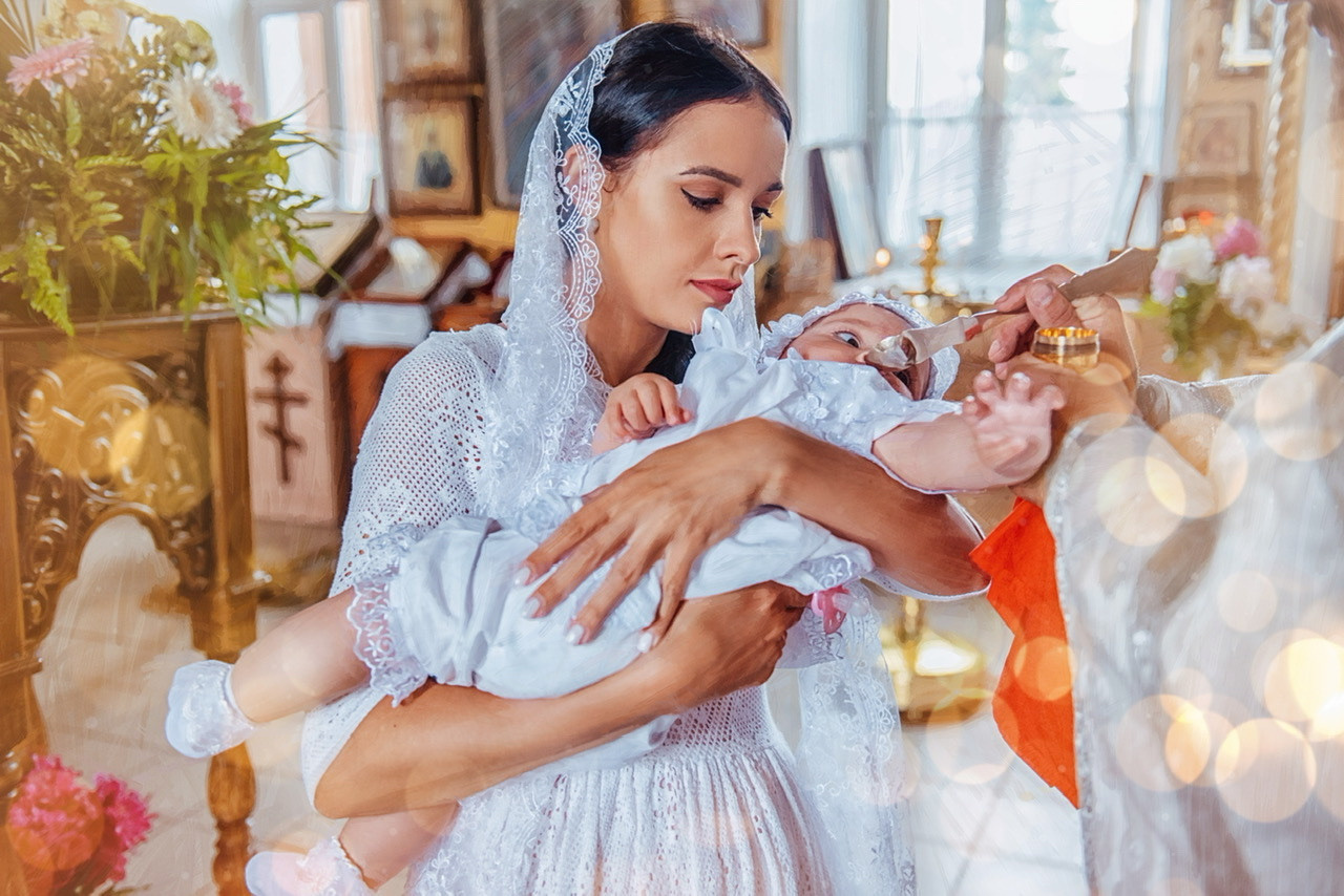 Таинство крещения. Фотограф Пенза Михаил Реховский