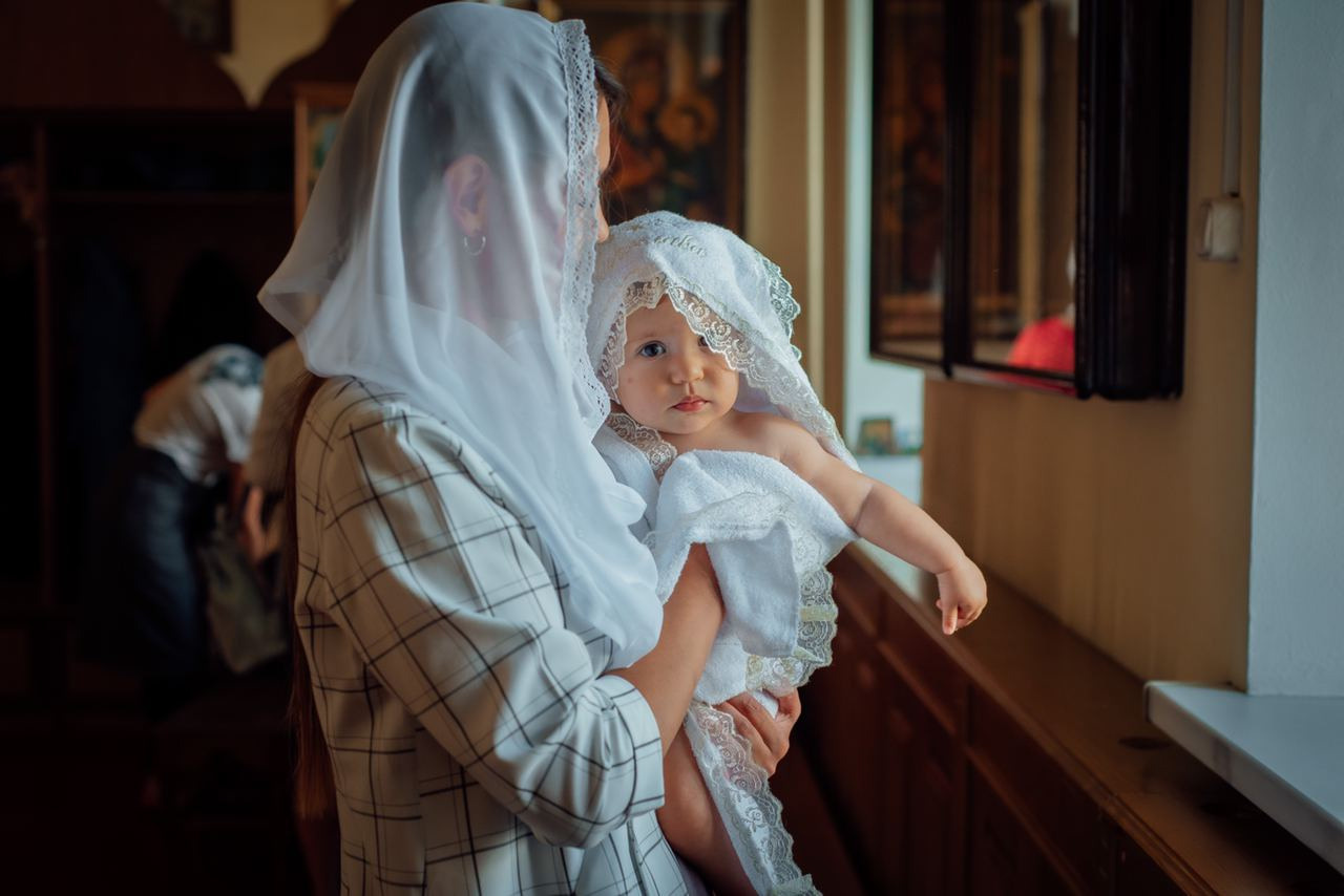 Таинство крещения. Фотограф Пенза Михаил Реховский