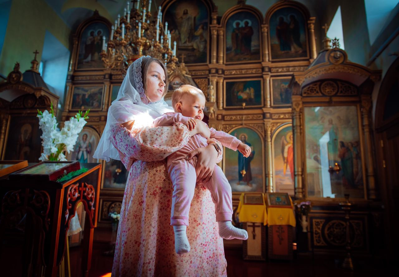 Таинство крещения. Фотограф Пенза Михаил Реховский