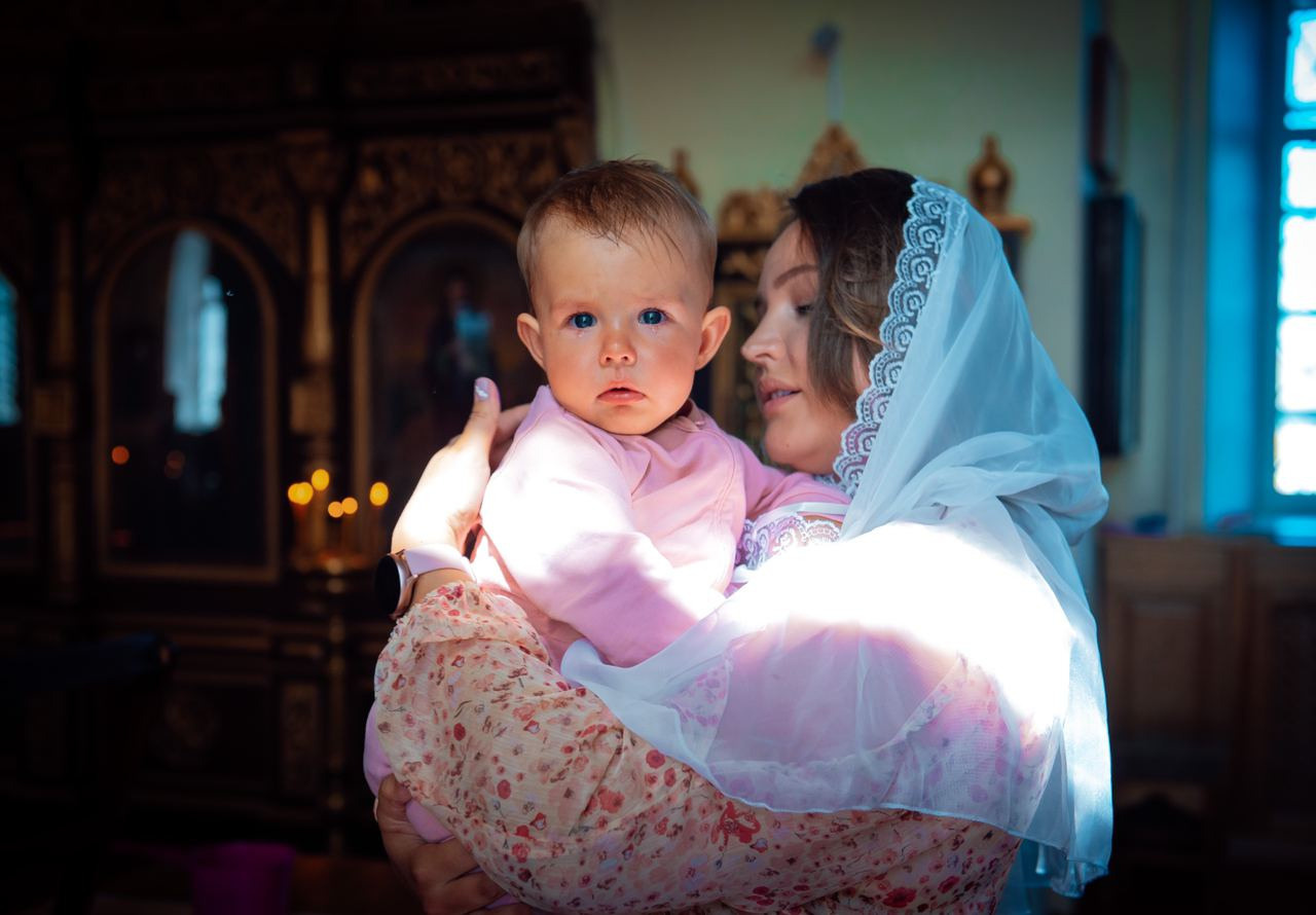 Таинство крещения. Фотограф Пенза Михаил Реховский