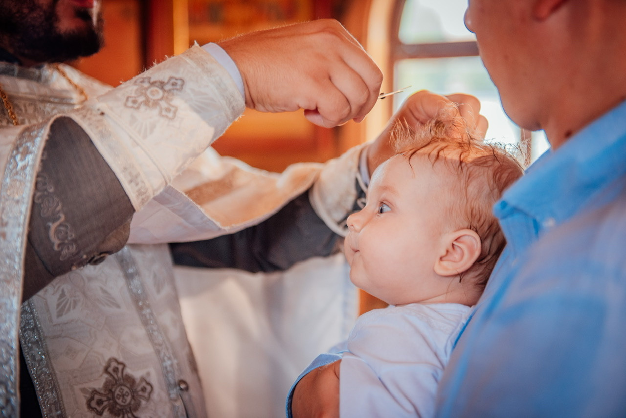 Таинство крещения. Фотограф Пенза Михаил Реховский