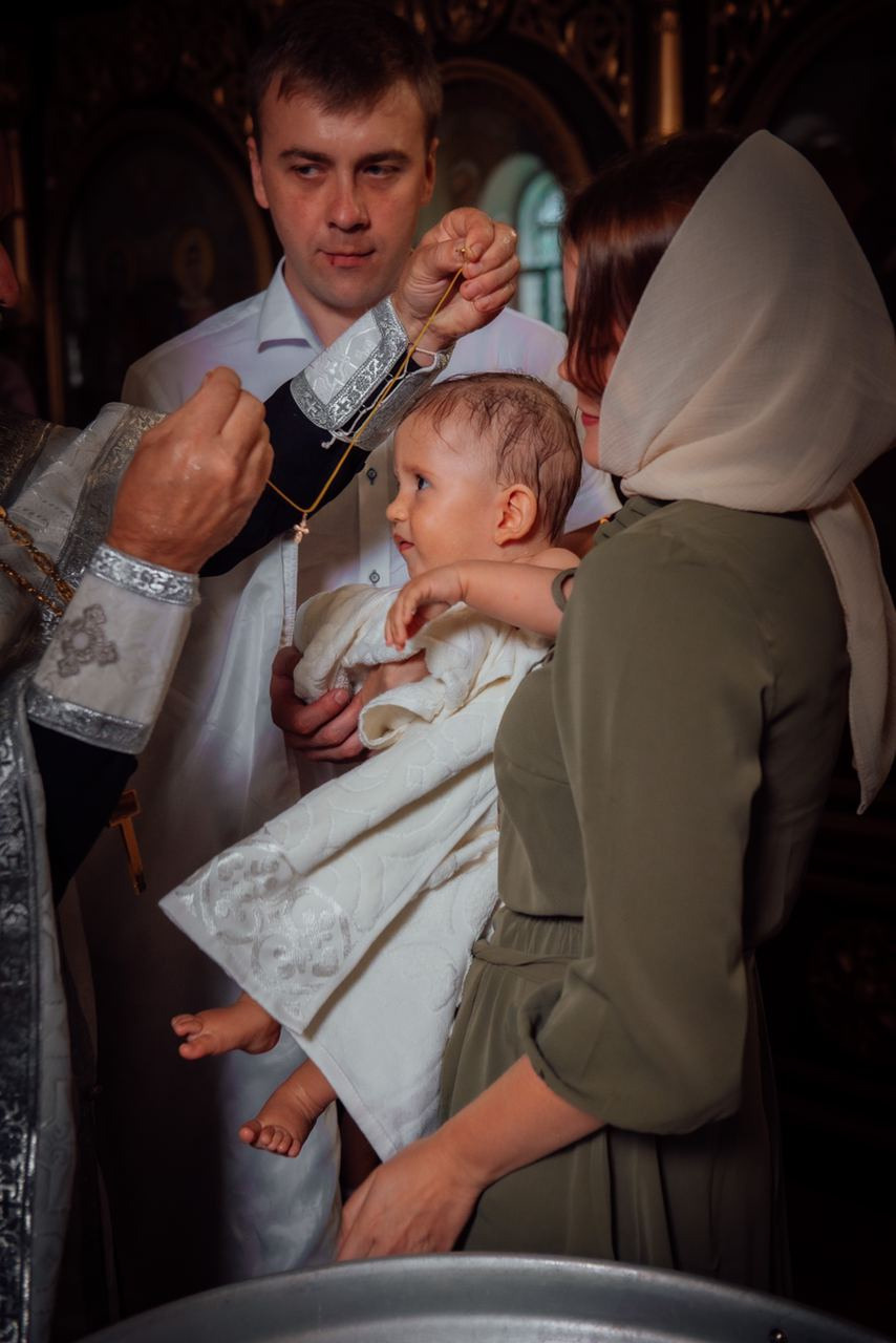Таинство крещения. Фотограф Пенза Михаил Реховский