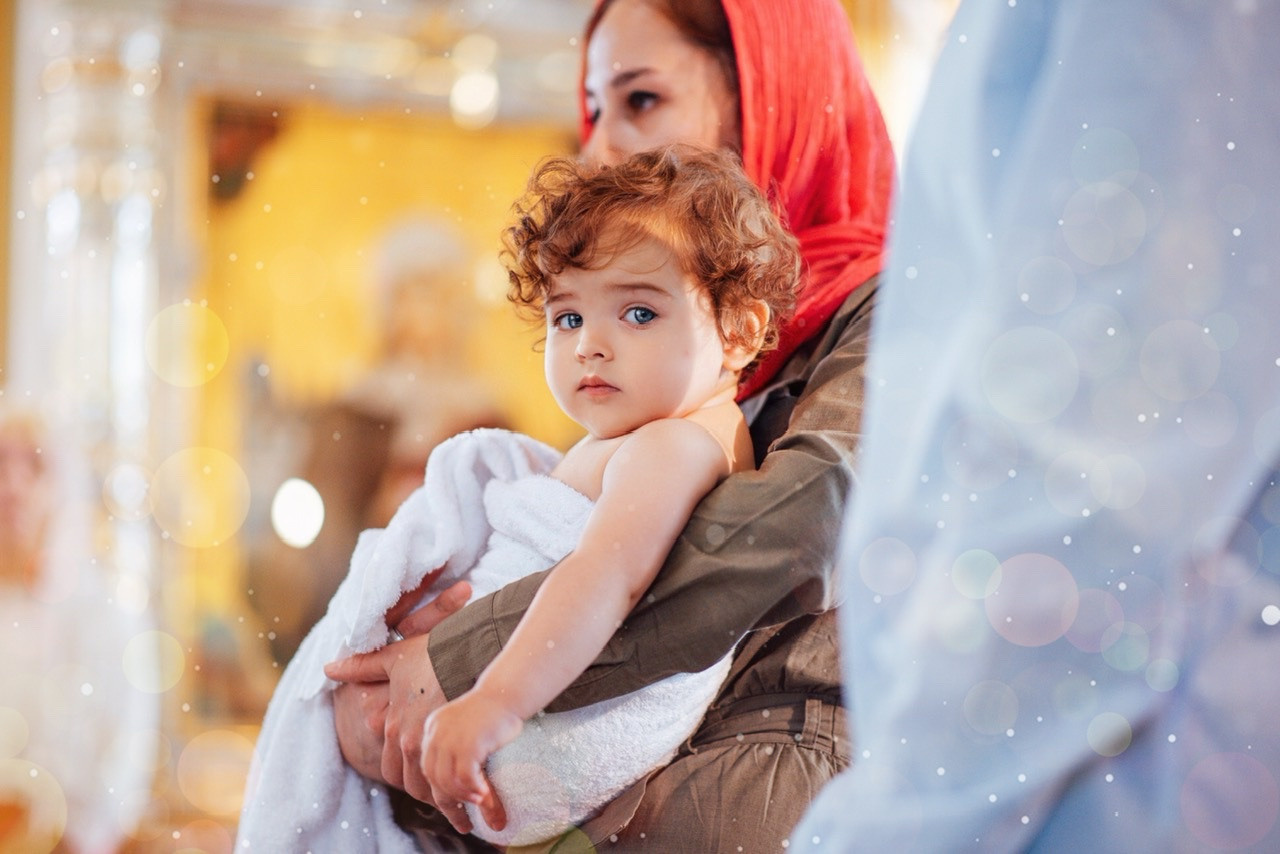 Таинство крещения. Фотограф Пенза Михаил Реховский