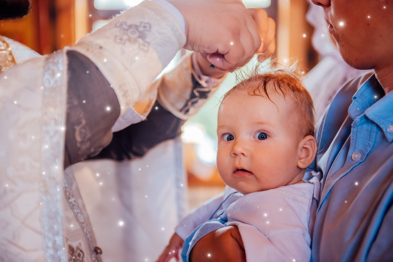 Таинство крещения. Фотограф Пенза Михаил Реховский