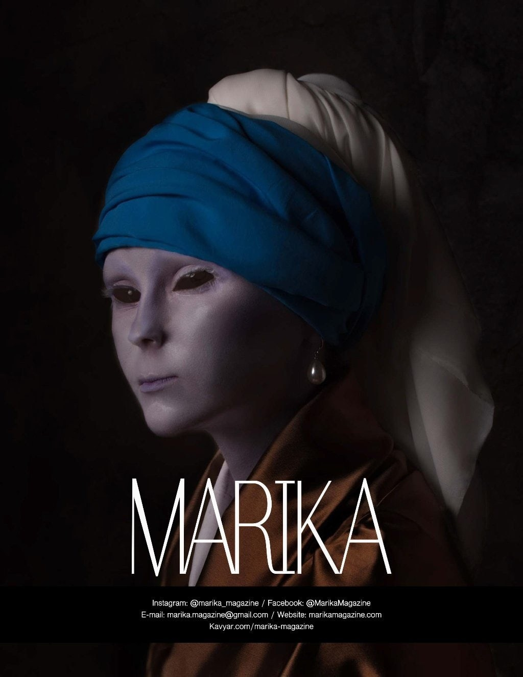 «Инопланетянка с жемчужной серёжкой». MARIKA, New York, NY