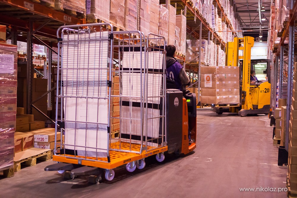 ДИКСИ склад. Видеооператор/Фотограф Николай Завьялов