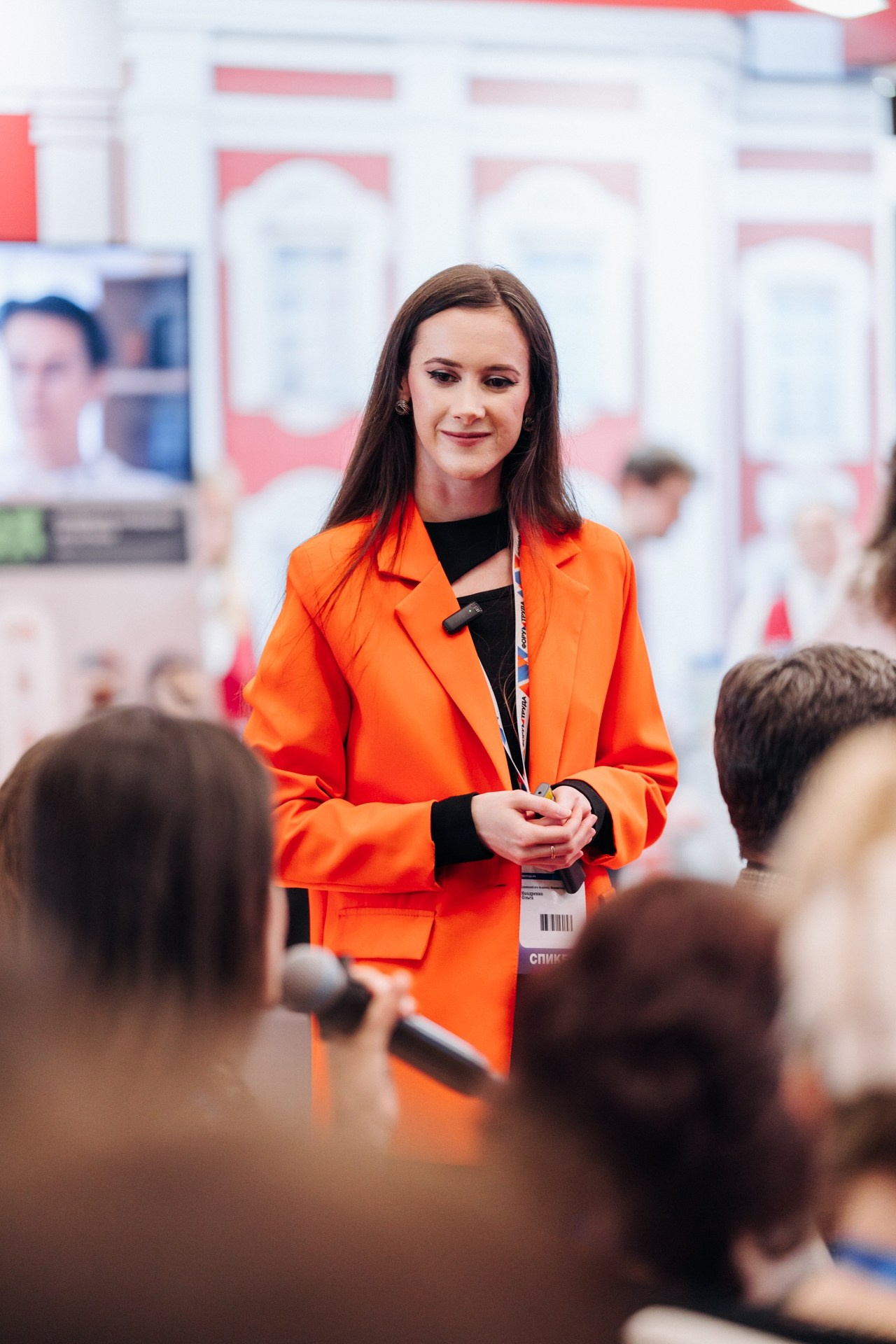 Экспофорум | Бизнес-лекция спикера Ольга Ноздренко. Репортажный фотограф Санкт-Петербург