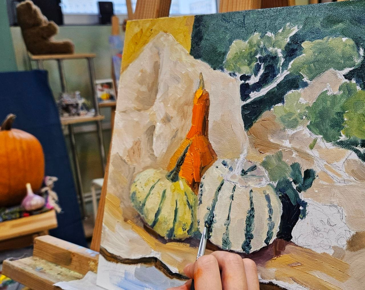 Уроки по живописи масляными красками. Изостудия «Мы рисуем!» ♥ Южное Бутово, Москва