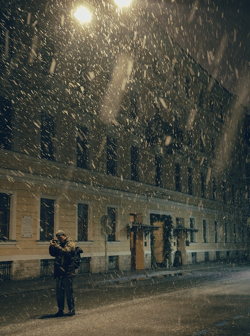 Питер февраль. Портретный фотограф в Москве Колосова Екатерина
