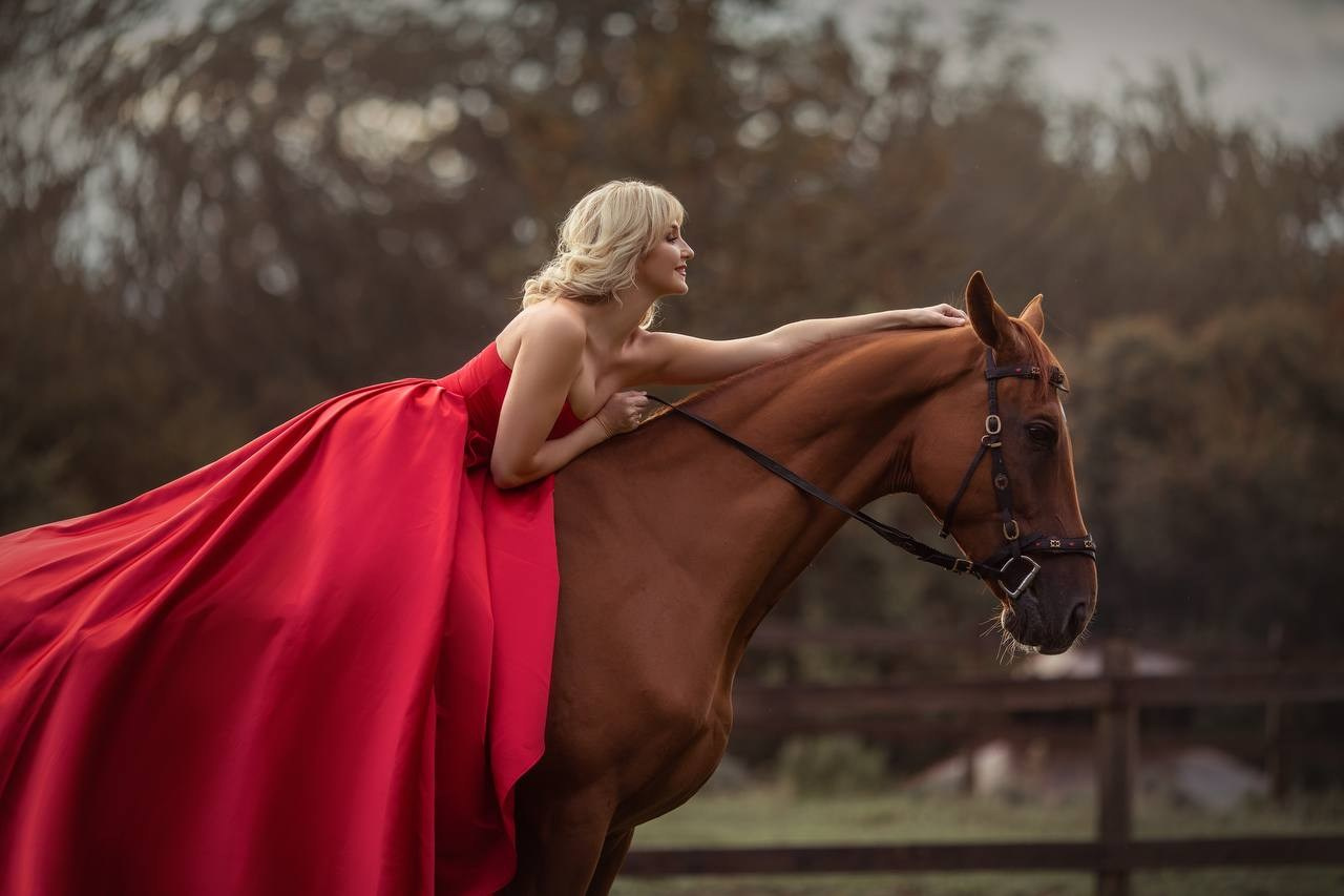 Портрет с лошадьми. Photograpther Gracheva Sveta