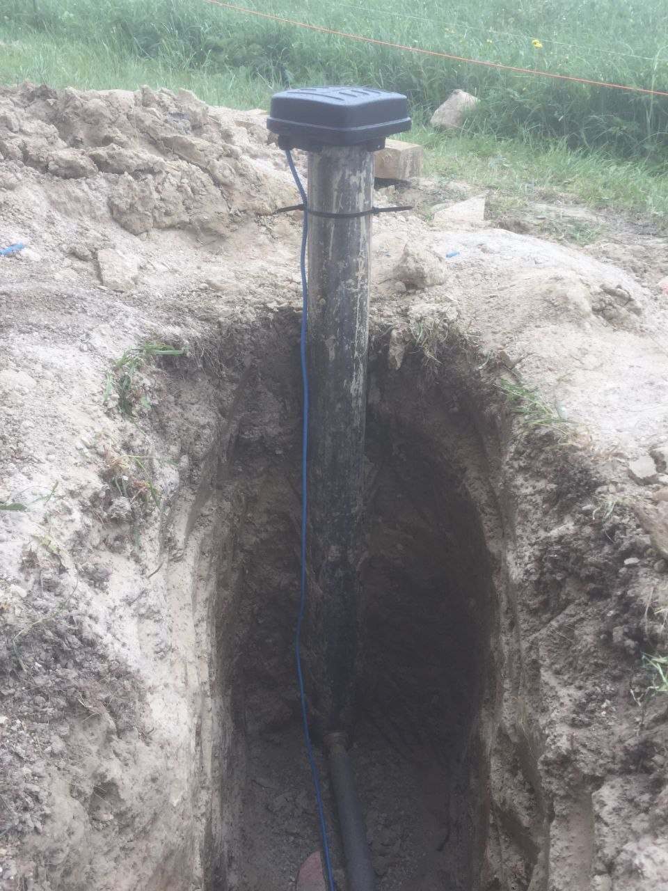 Скважина, ввод воды в дом. Первая Инженерная СПб