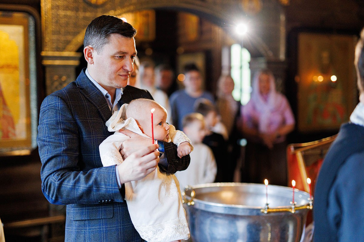 — Таинство Крещения. Детский и семейный фотограф Домодедово