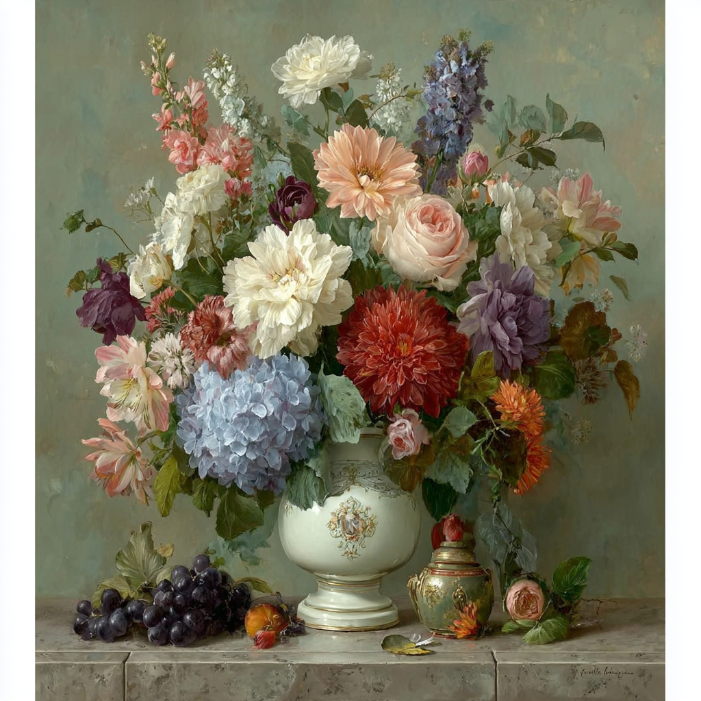 ЦВЕТЫ. Художник Дмитрий Рыжиков