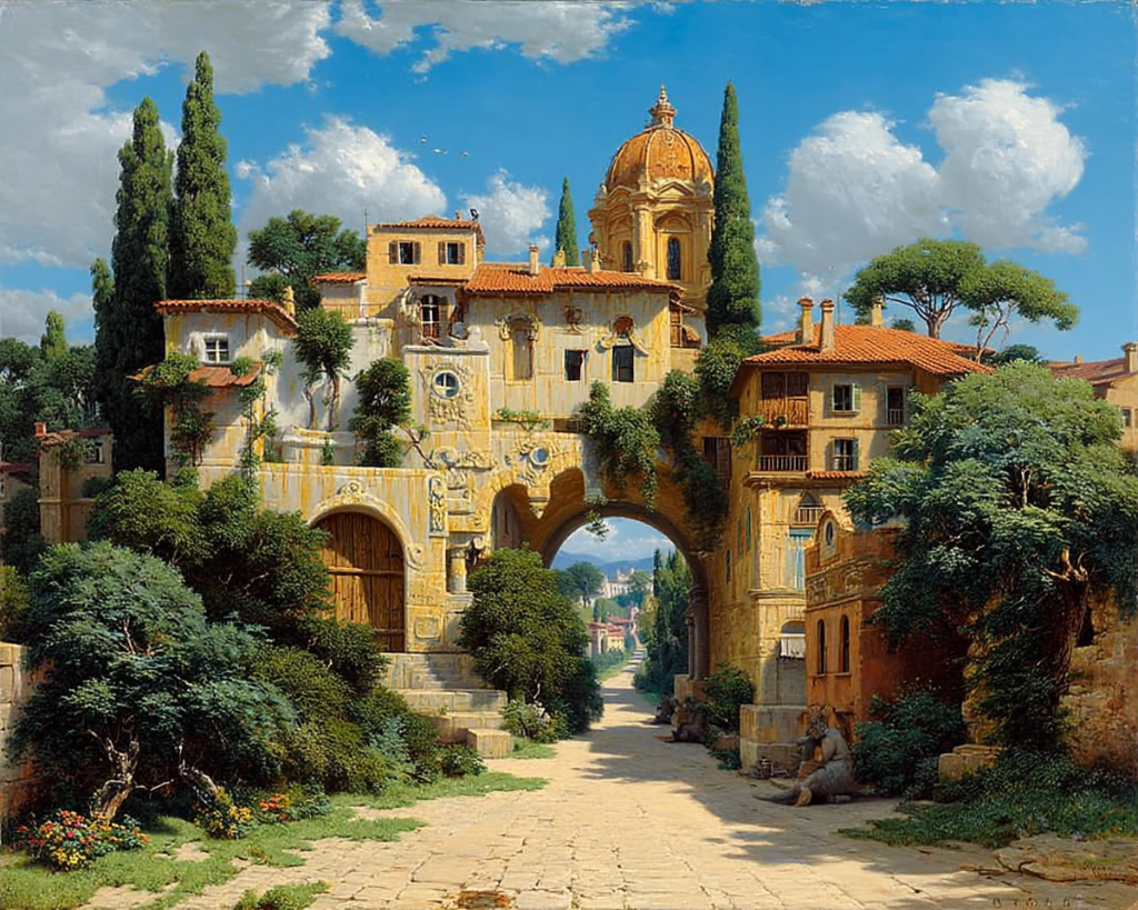 ПЕЙЗАЖ. Художник Дмитрий Рыжиков