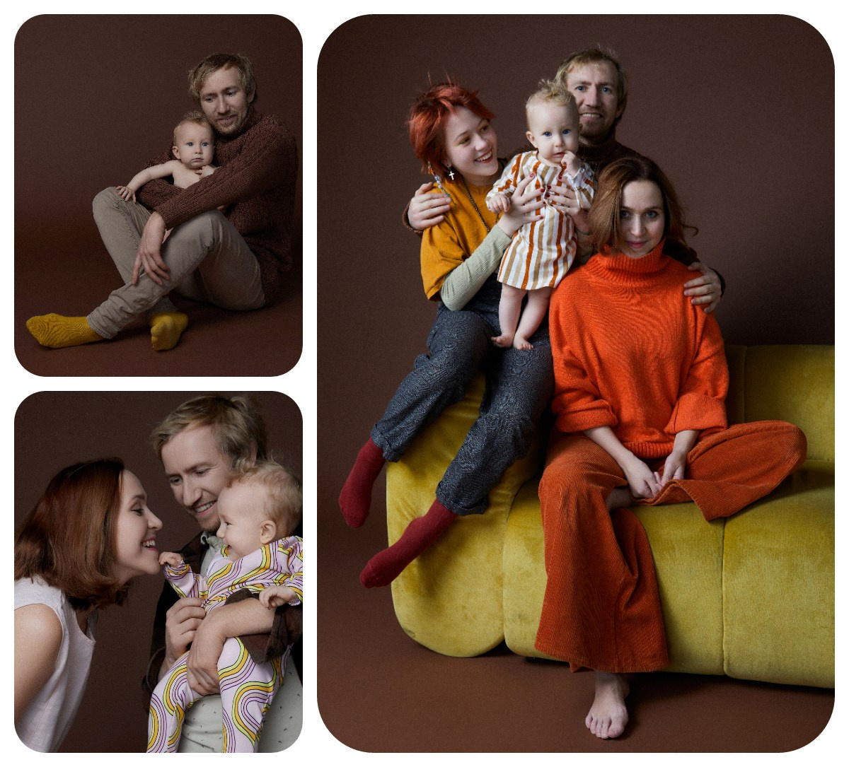 Семейная фотосессия в Москве. Фотограф Полина Завельская