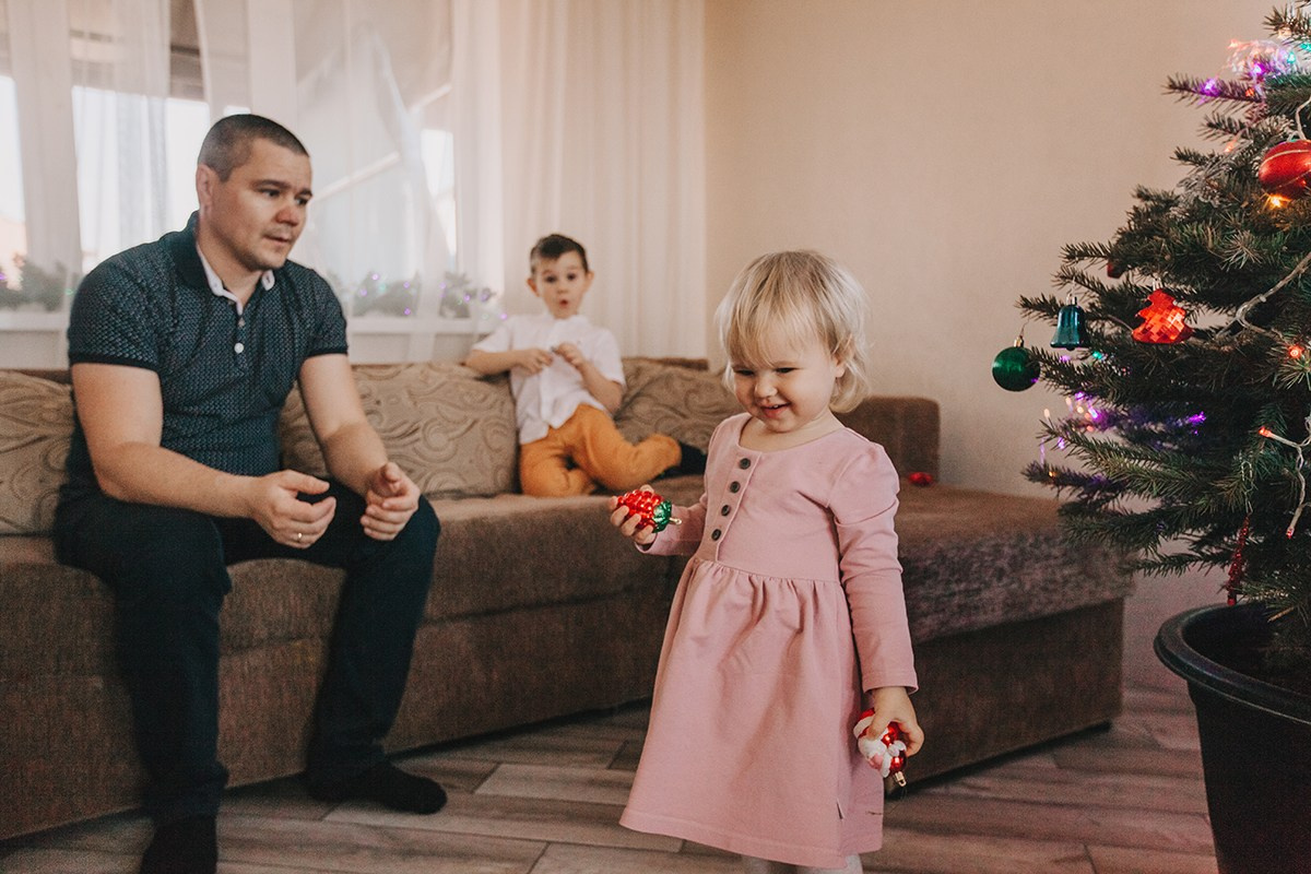 Дом. Семья. Новый год. Семейный фотограф в Белгороде Аня Никифорова