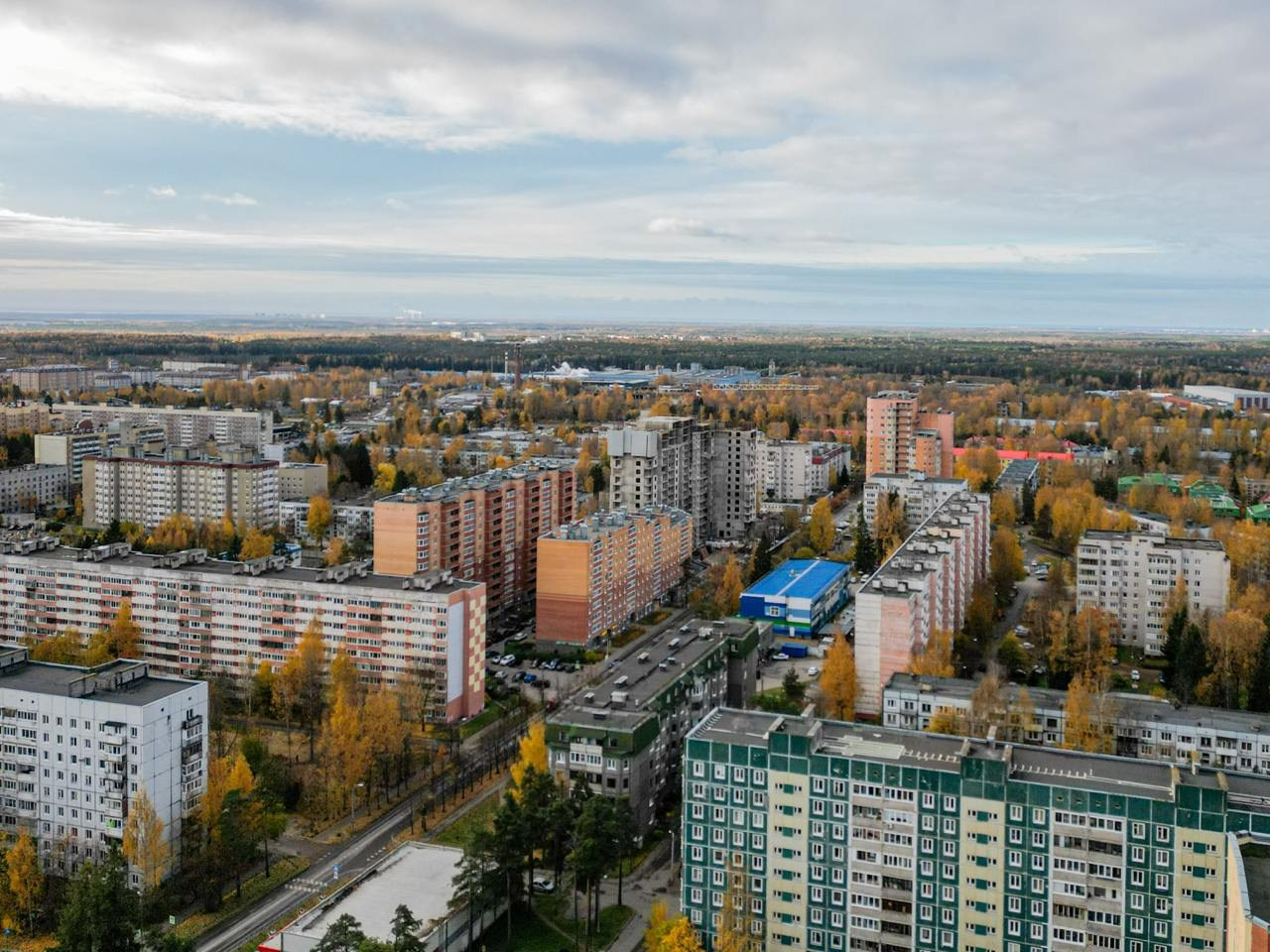 Аэросъемка / съемка с квадрокоптера. Студия визуального контента в Санкт-Петербурге и Москве