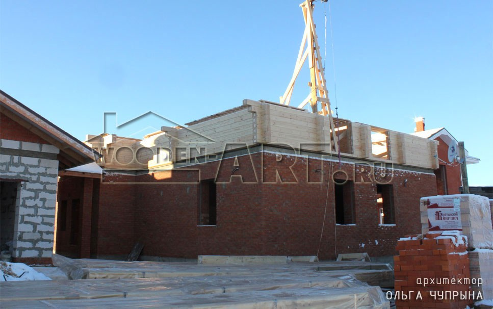 «Каменка» 366 кв. м. Проекты деревянных домов