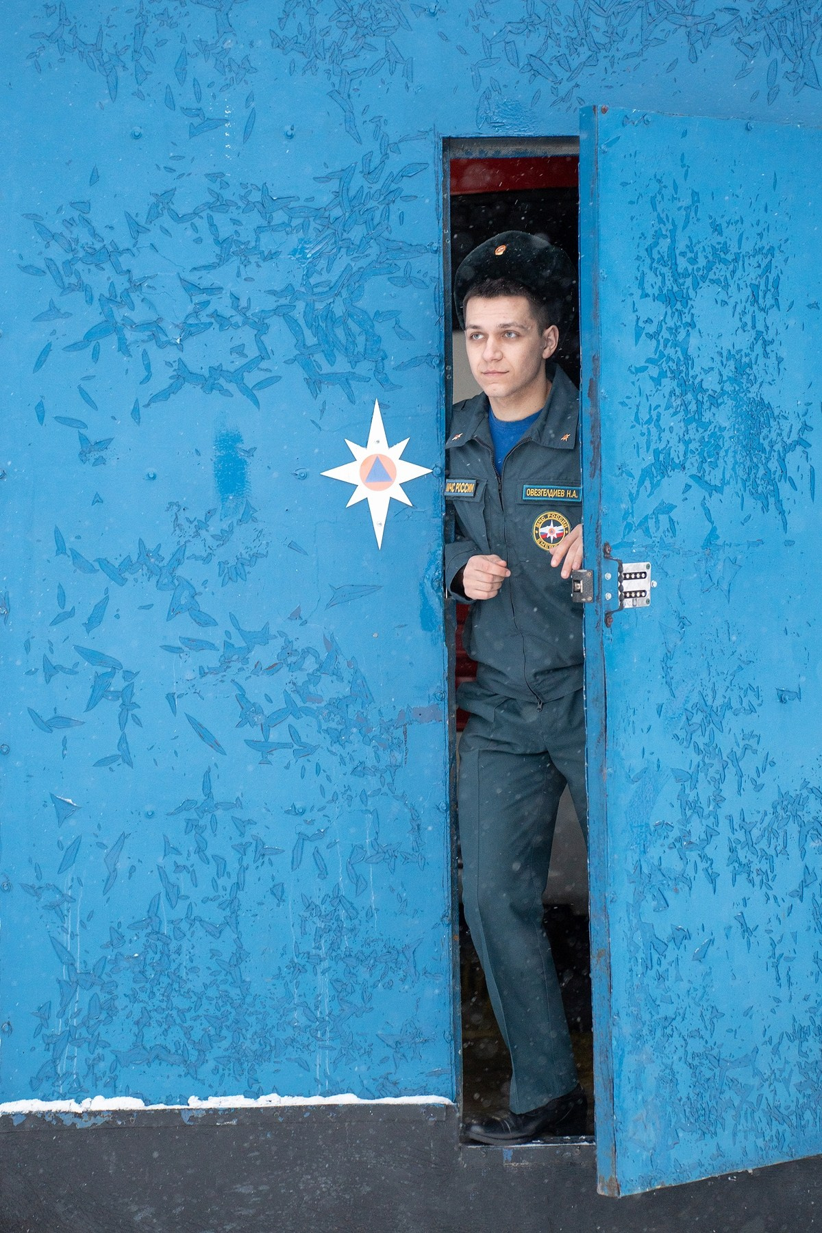 На страже пожарной безопасности. Фотограф Мария Ковкова