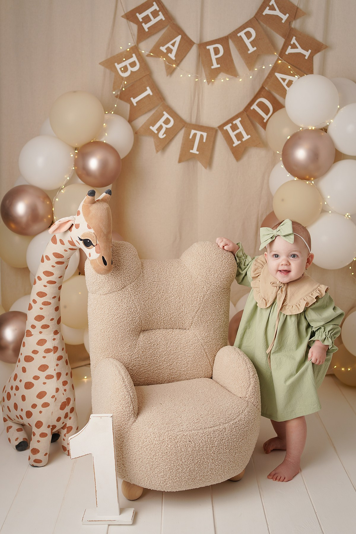 Фотосессия 1 годик Стефании. Детский фотограф и фотограф новорожденных в Калининград Оксана Иваний