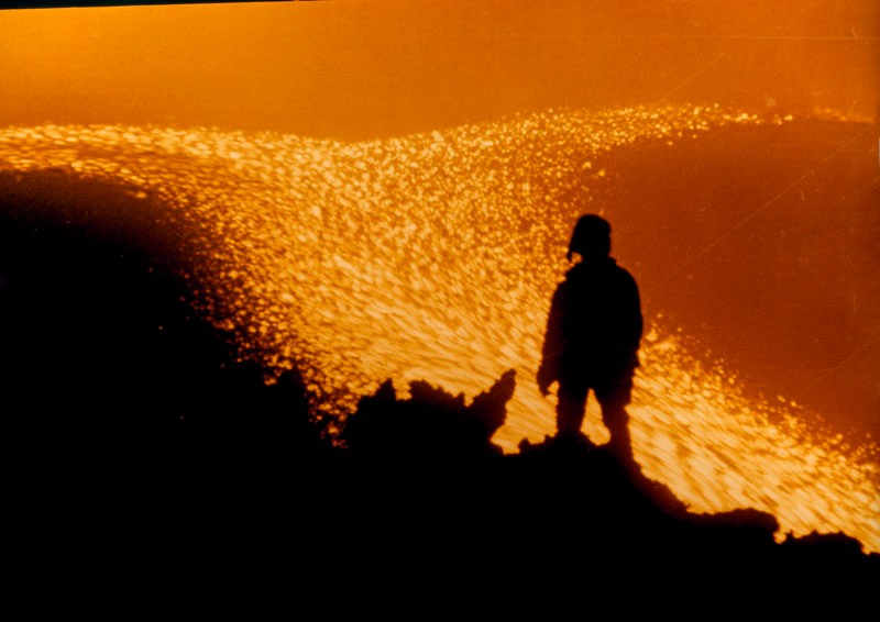 У золотой реки. В-н Ключевской, 1966г.