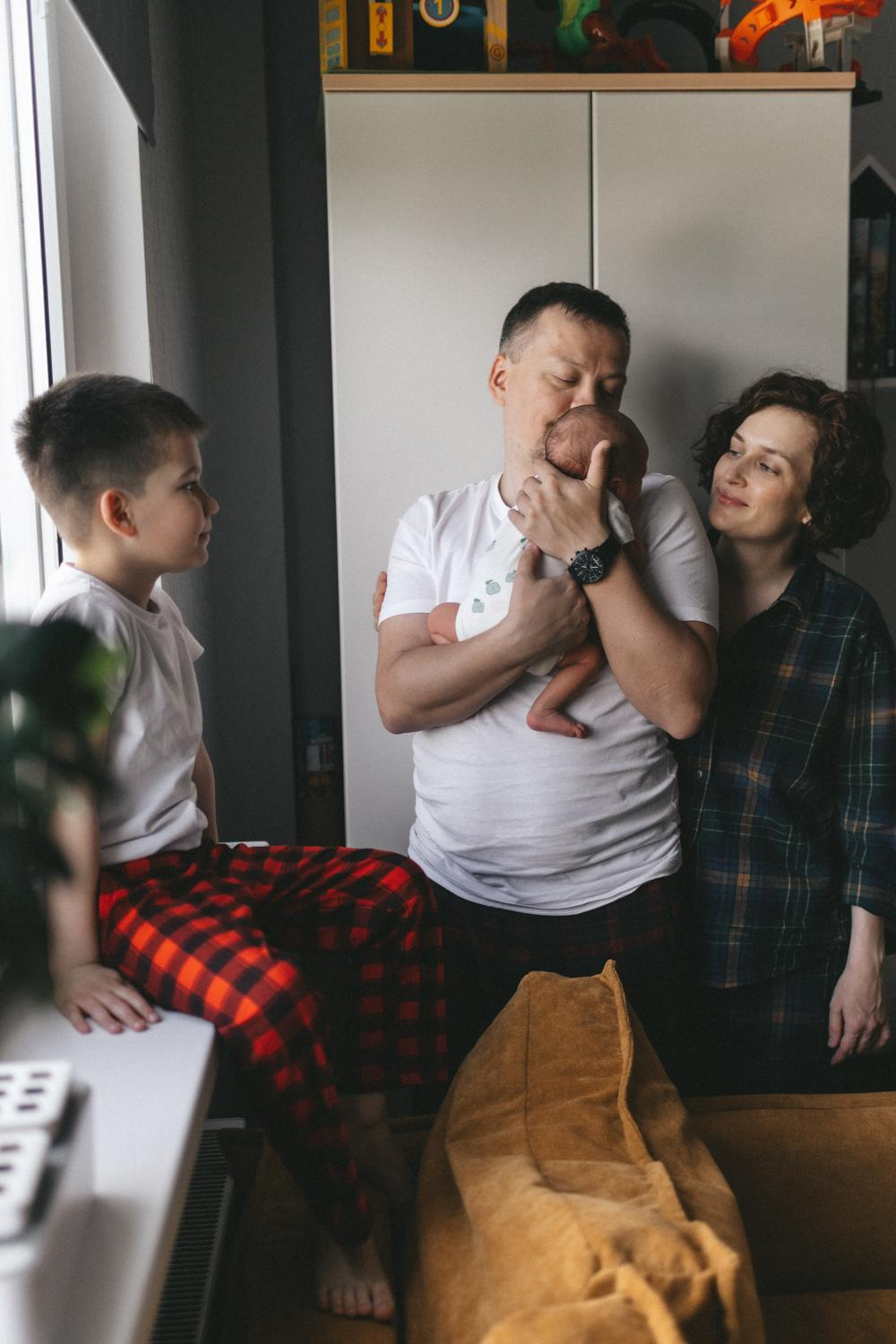 В гостях у Андрея, Веры, Андрюши и маленького Илюши. Женский и семейный фотограф в Москве Ирина Лысикова