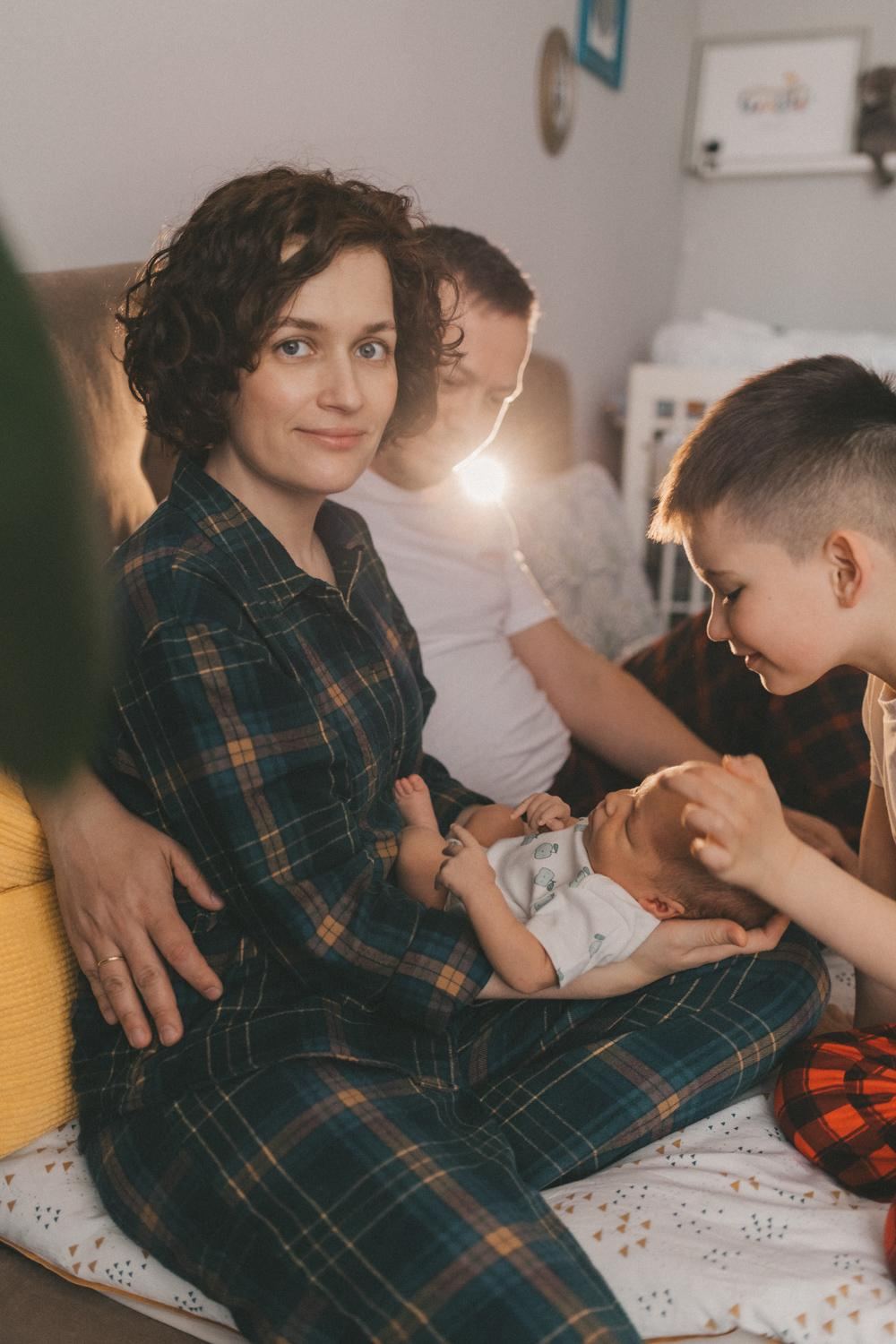 В гостях у Андрея, Веры, Андрюши и маленького Илюши. Женский и семейный фотограф в Москве Ирина Лысикова