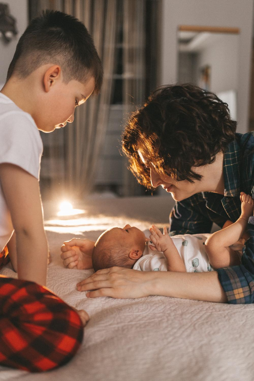 В гостях у Андрея, Веры, Андрюши и маленького Илюши. Женский и семейный фотограф в Москве Ирина Лысикова