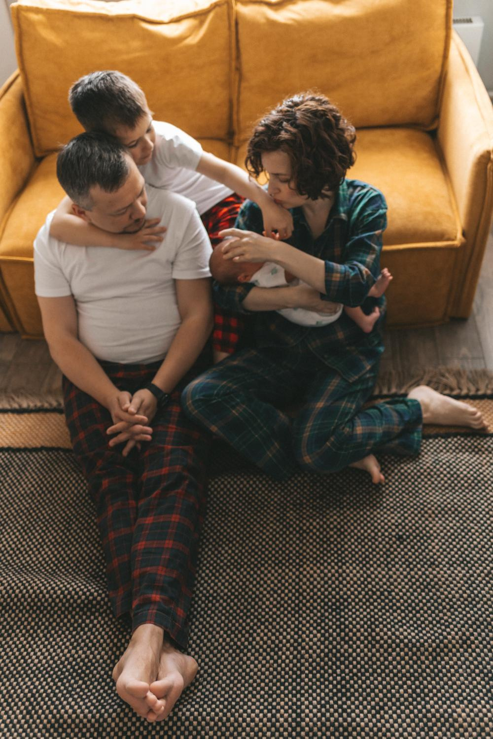 В гостях у Андрея, Веры, Андрюши и маленького Илюши. Женский и семейный фотограф в Москве Ирина Лысикова