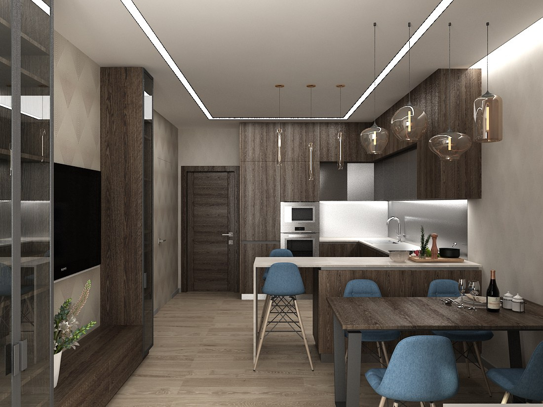 Квартира в ЖК Цивилизация. Дизайнер в Санкт-Петербурге Дмитрий Цыбулько