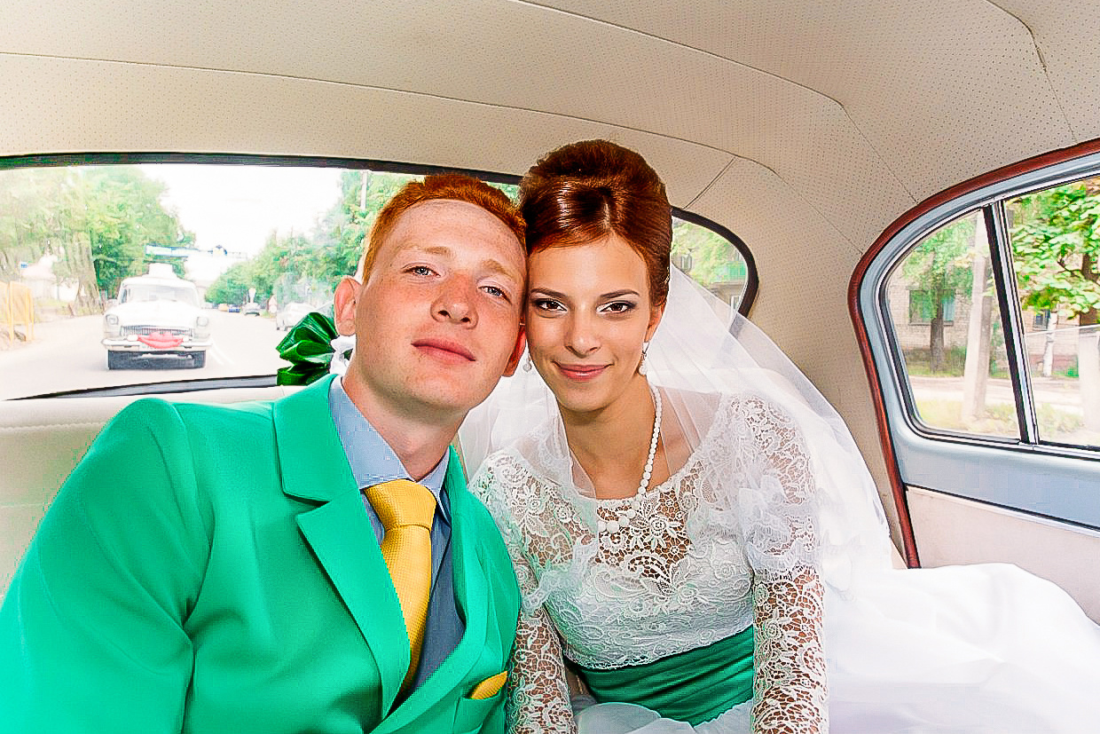 Стиляги Даша и Даниил. Прокат Аренда ретро автомобилей Волга ГАЗ 21  Кострома