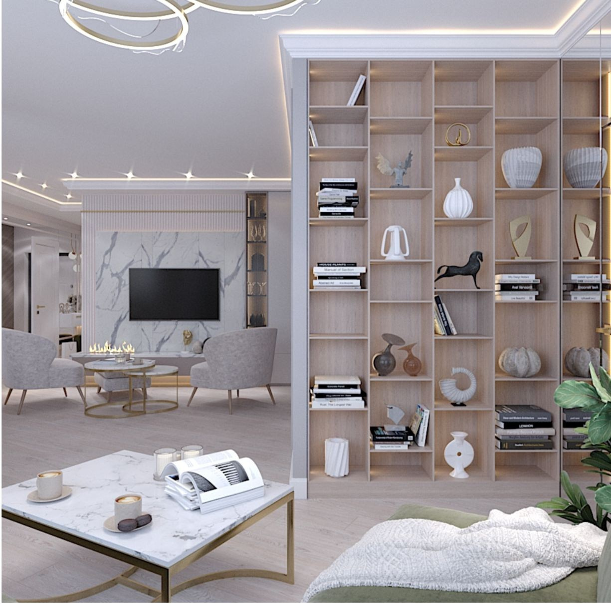 Квартира в центре города. Студия интерьерной визуализации и дизайна FishkaRom в Краснодаре и по всей России