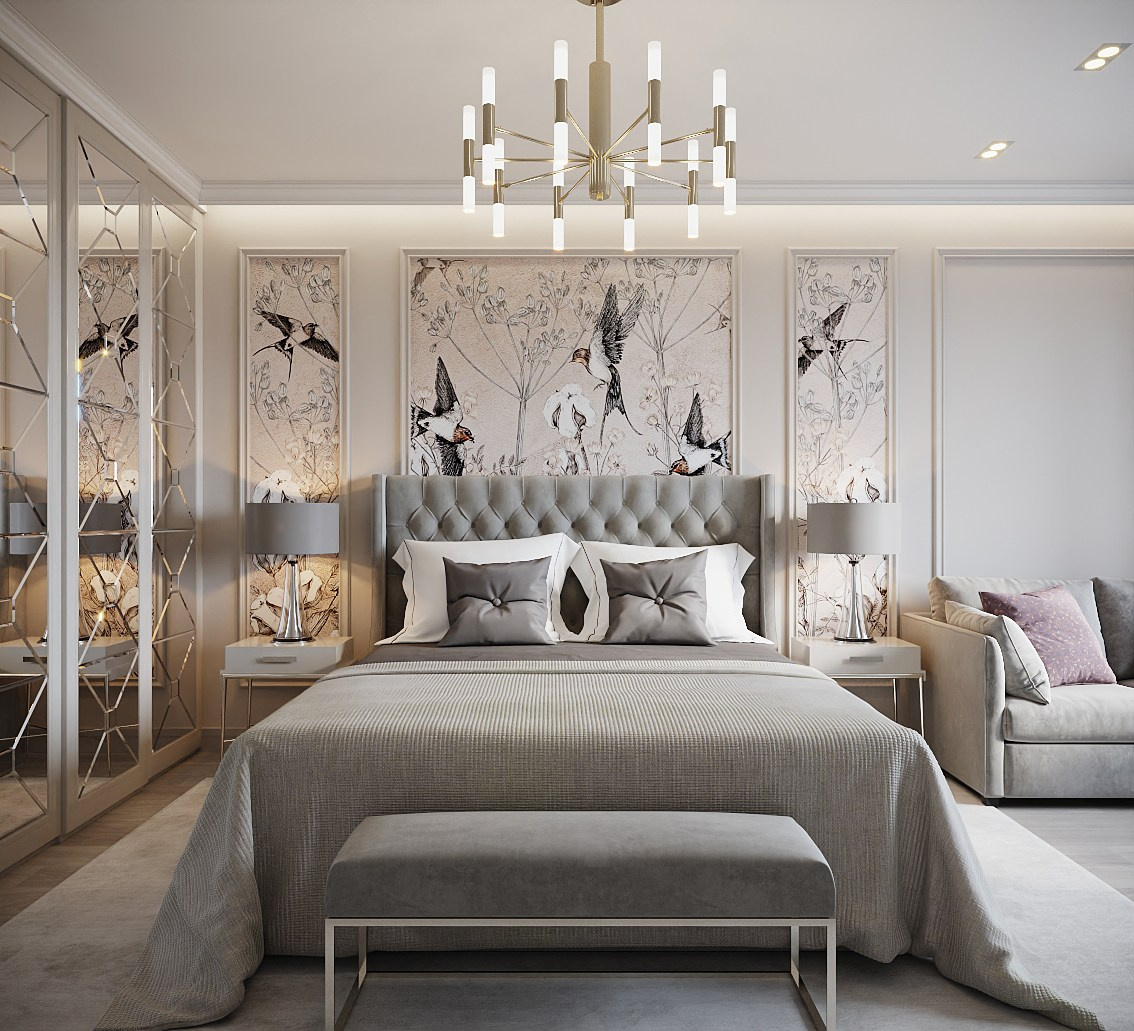 Квартира 74 м², в неоклассике, г. Москва. Студия дизайна