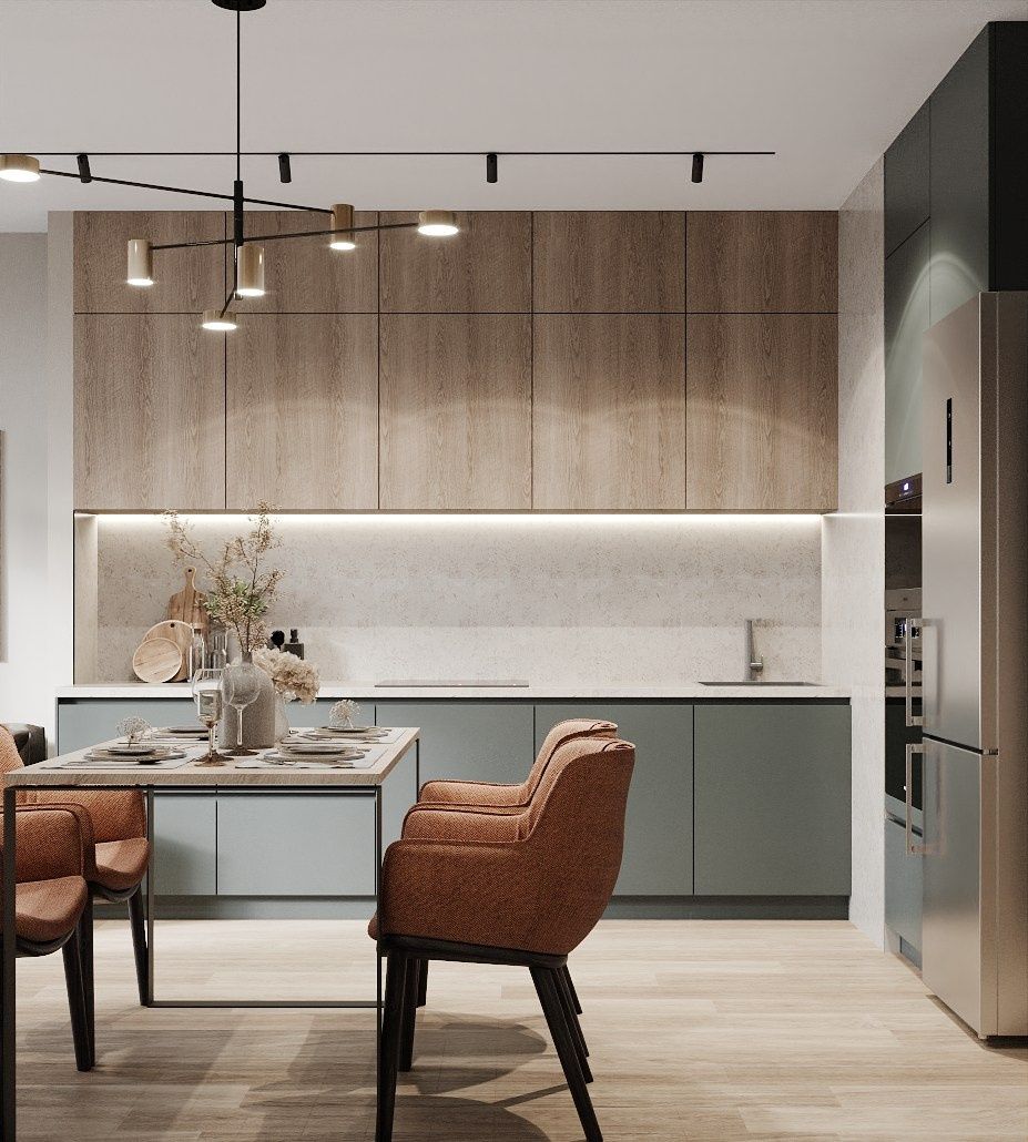 Квартира 75 м², Садовые Кварталы, г. Старый Оскол. Студия дизайна