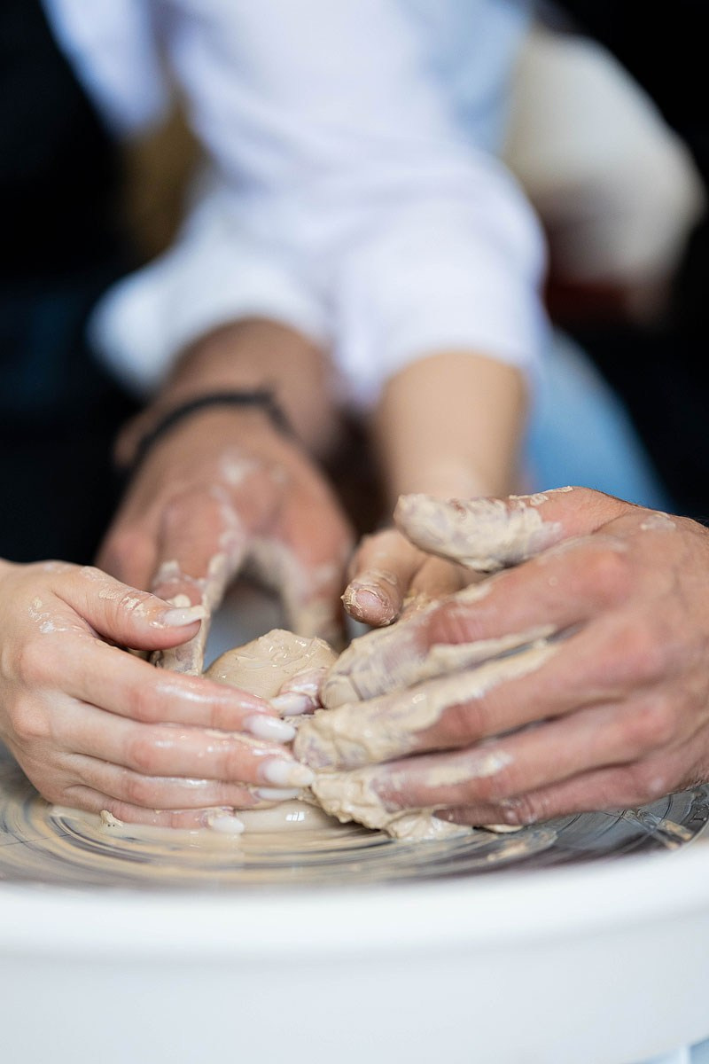 Семейные истории в гончарной мастерской. Детский и семейный фотограф Домодедово